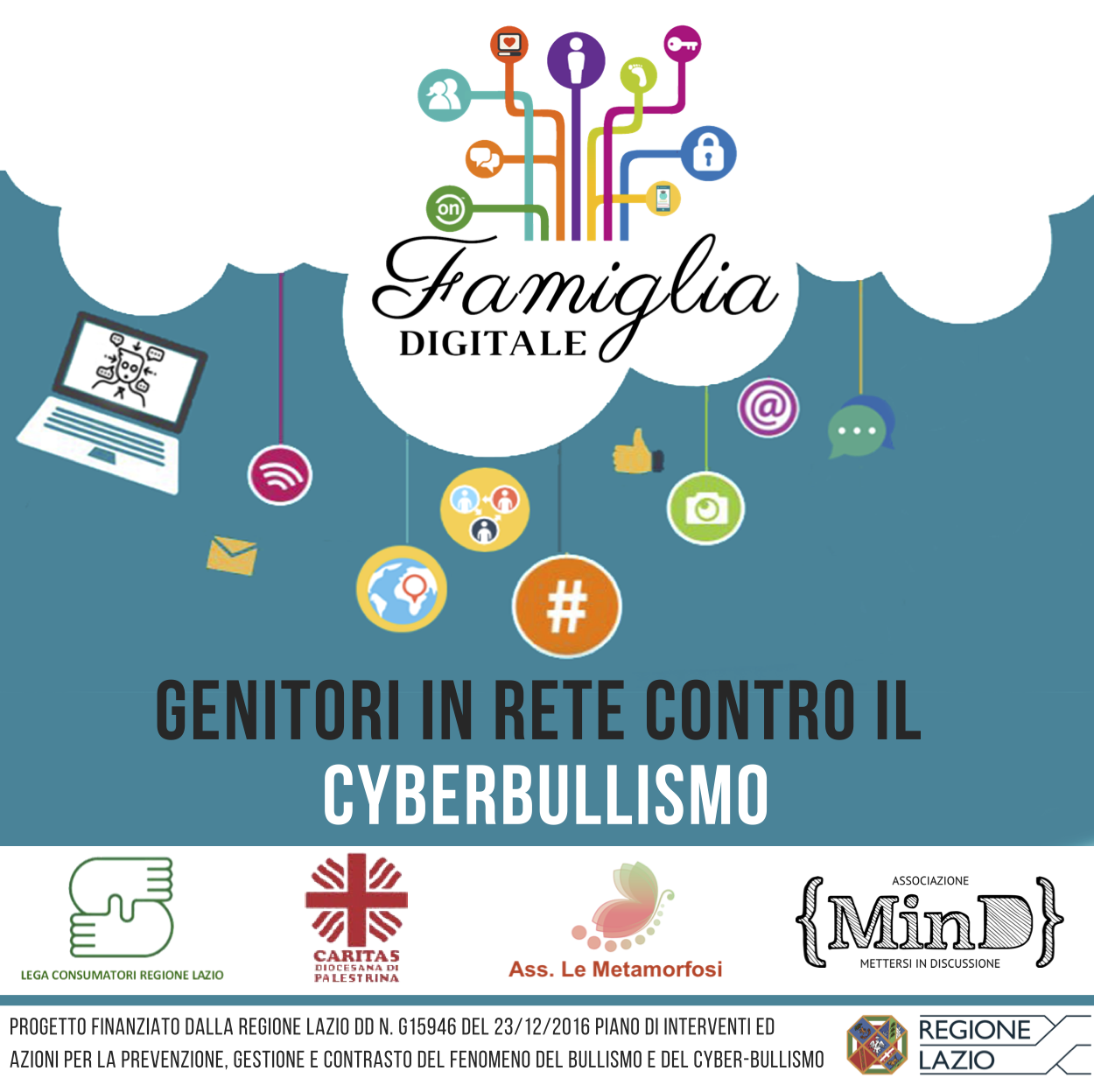 Scopri di più sull'articolo Famiglia Digitale: genitori in rete contro il Cyberbullismo