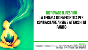 ansia e attacchi di panico